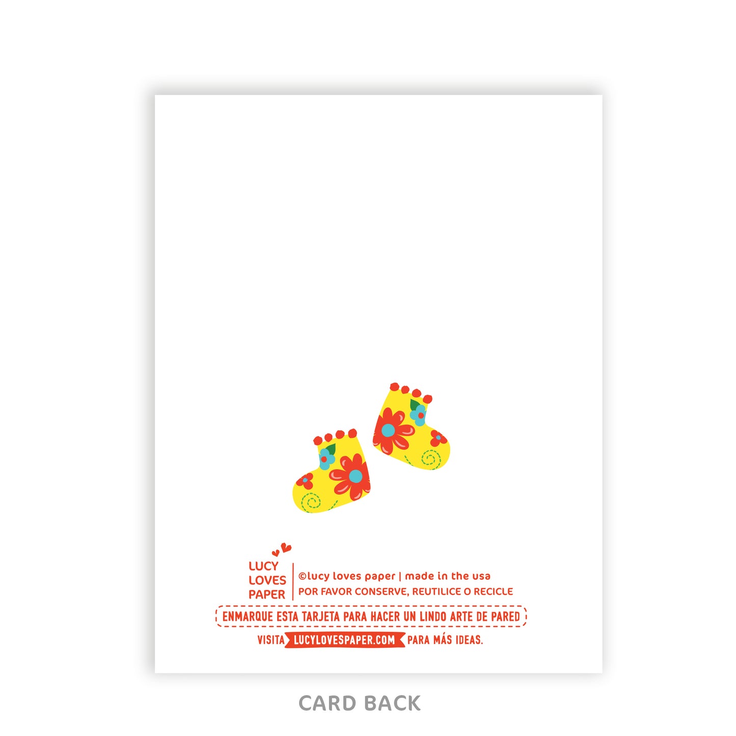 HOLA BABY CARD