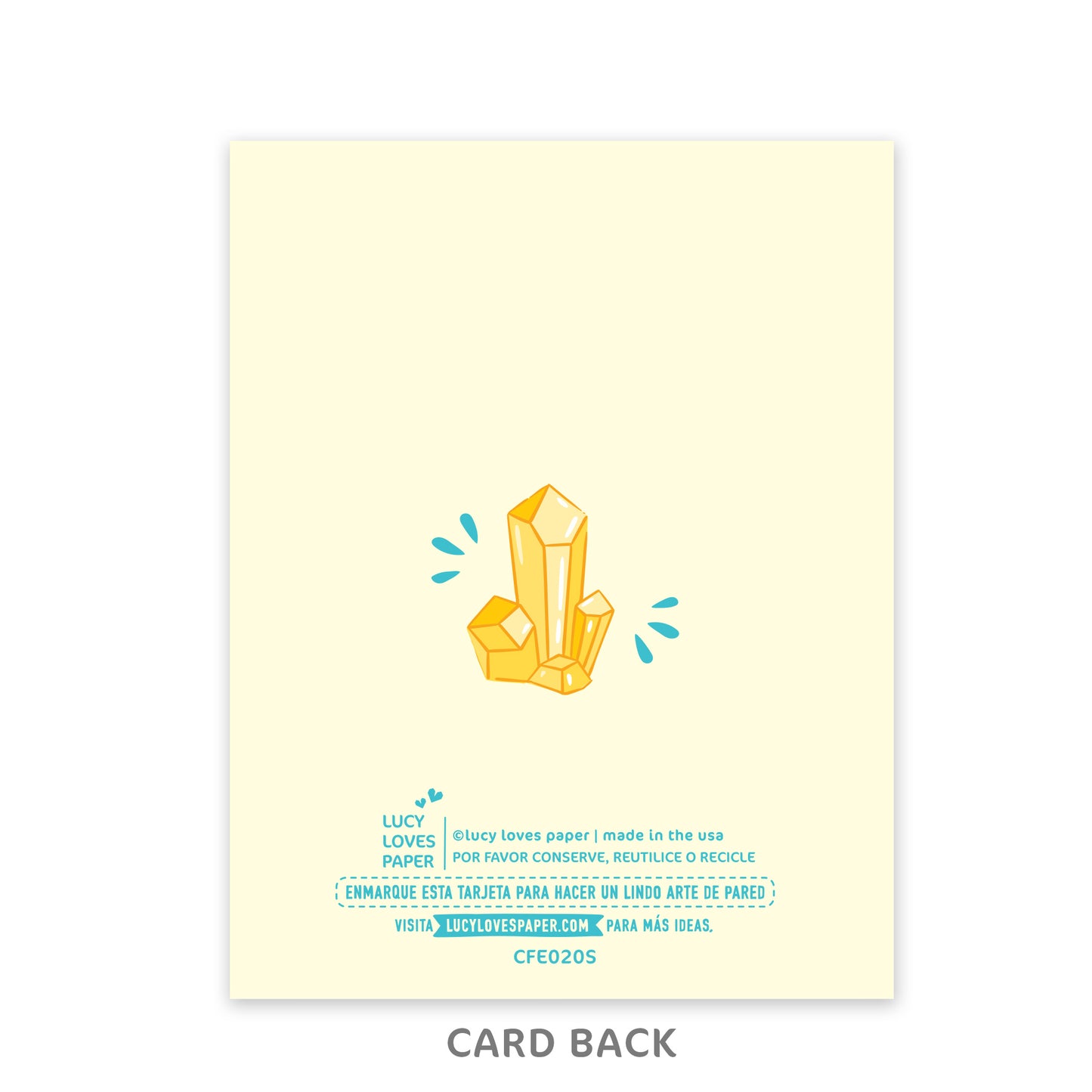 BUENAS VIBRAS card