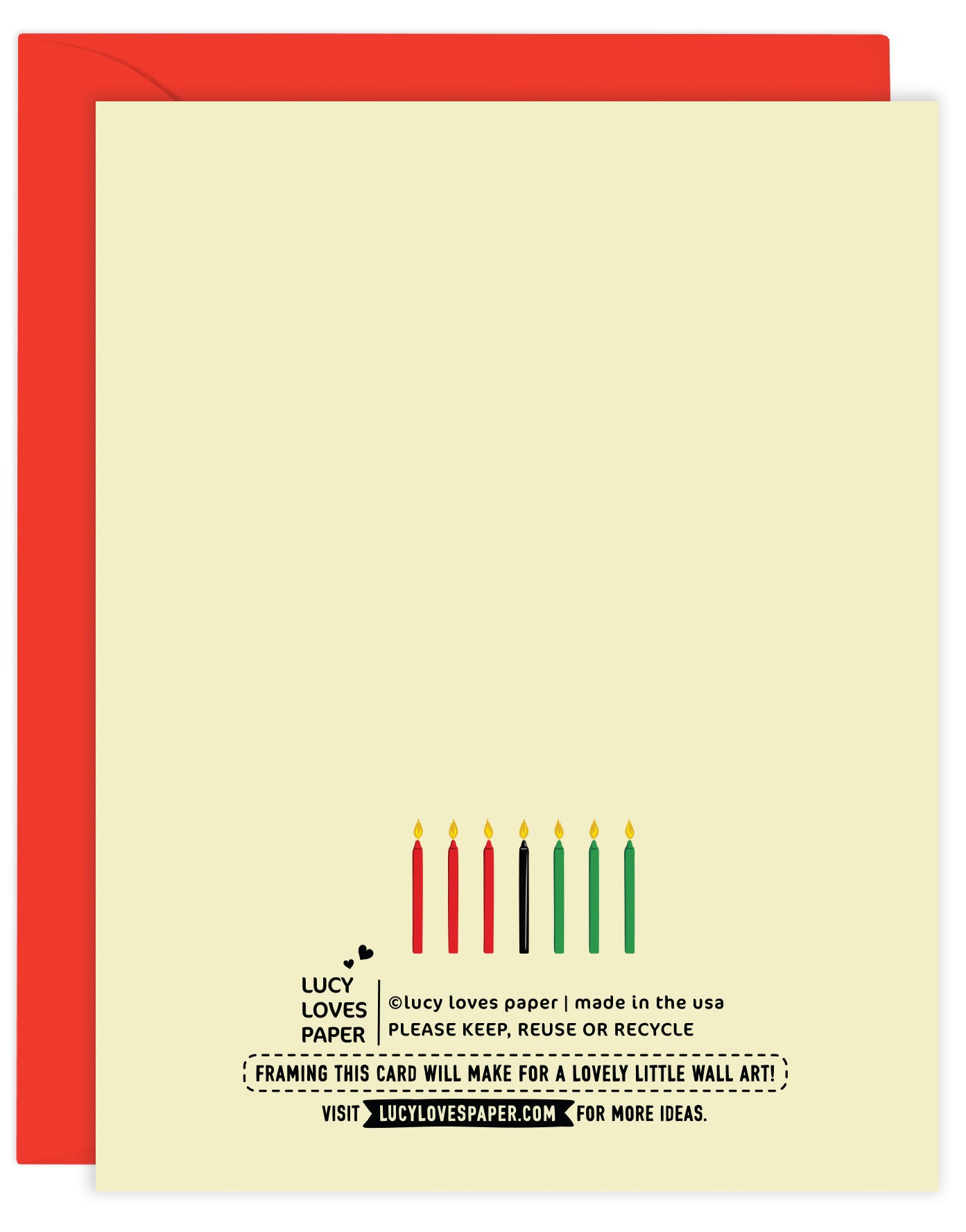 JOYOUS KWANZAA CARD