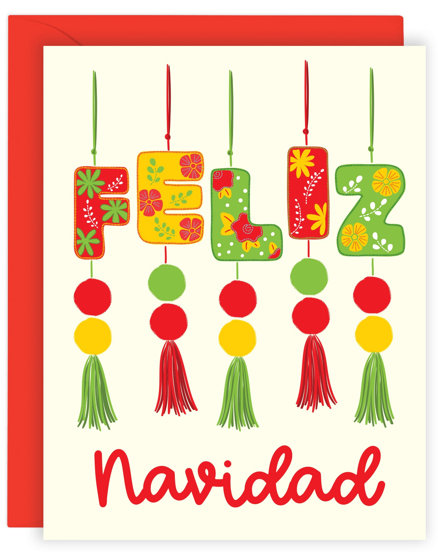 FELIZ NAVIDAD MEXICAN ORNAMENTS