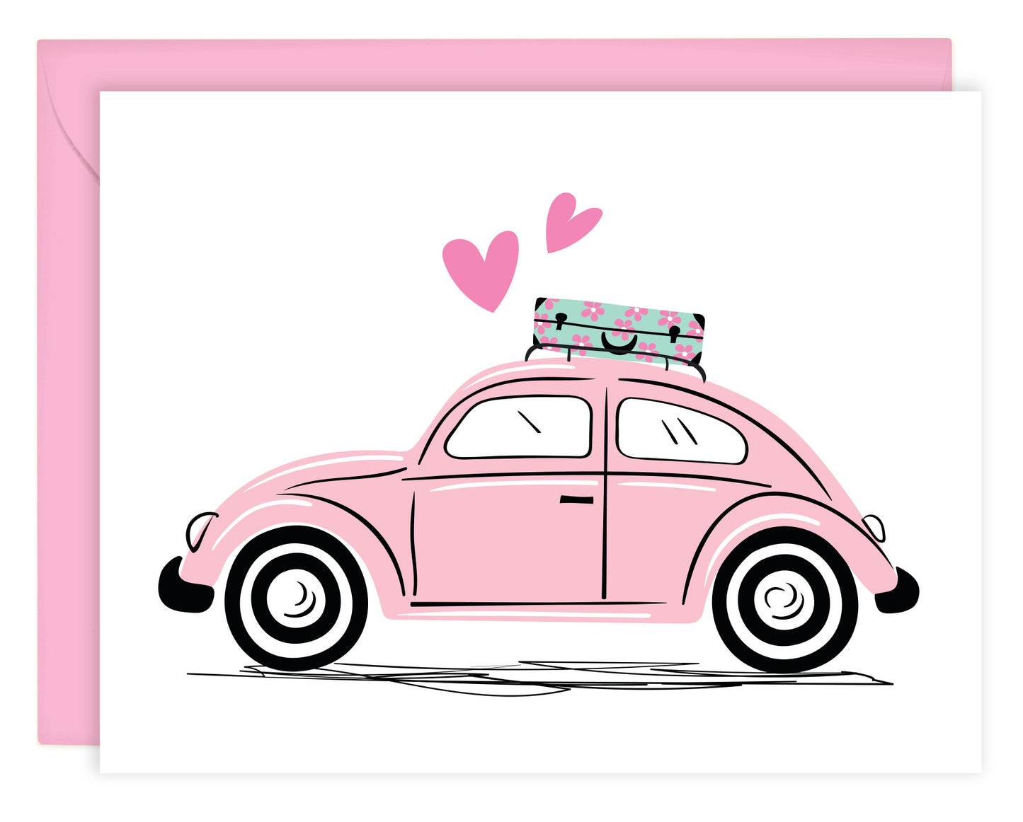 PINK LOVE TRIP CARD