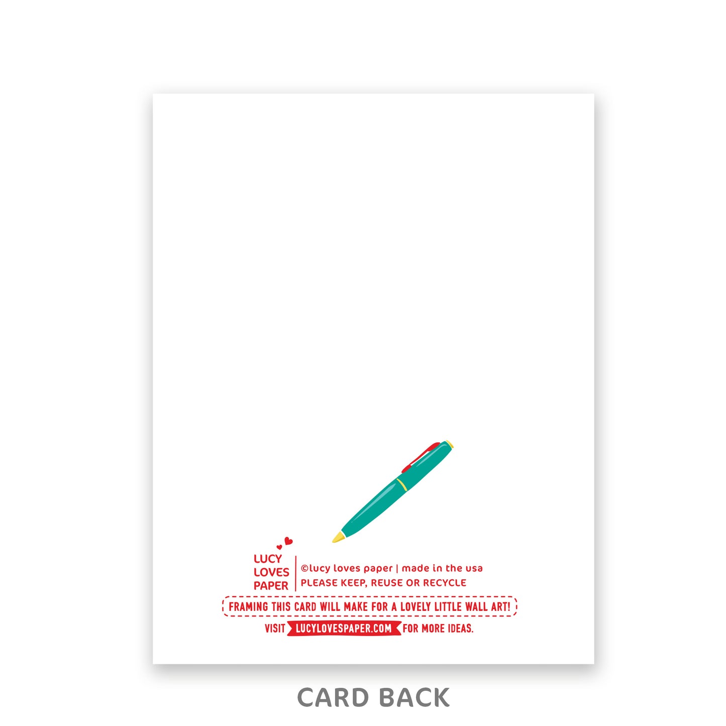 ALWAYS REMEMBER CARD