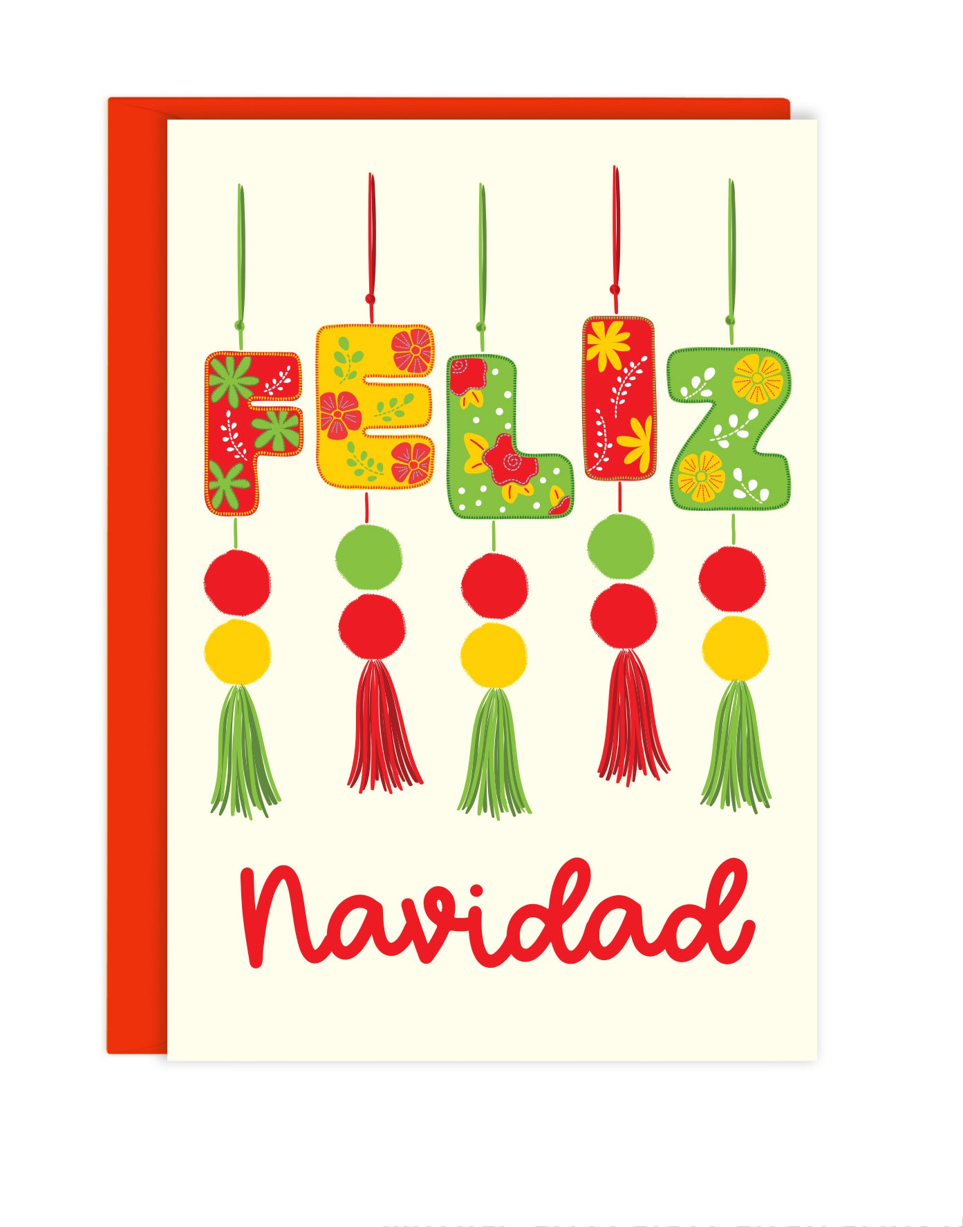 FELIZ NAVIDAD MINI ENCLOSURE CARD