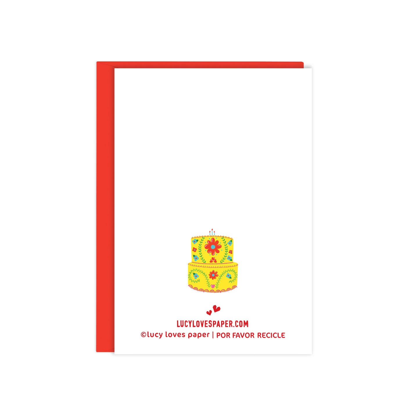 FELIZ CUMPLEAÑOS ENCLOSURE CARD