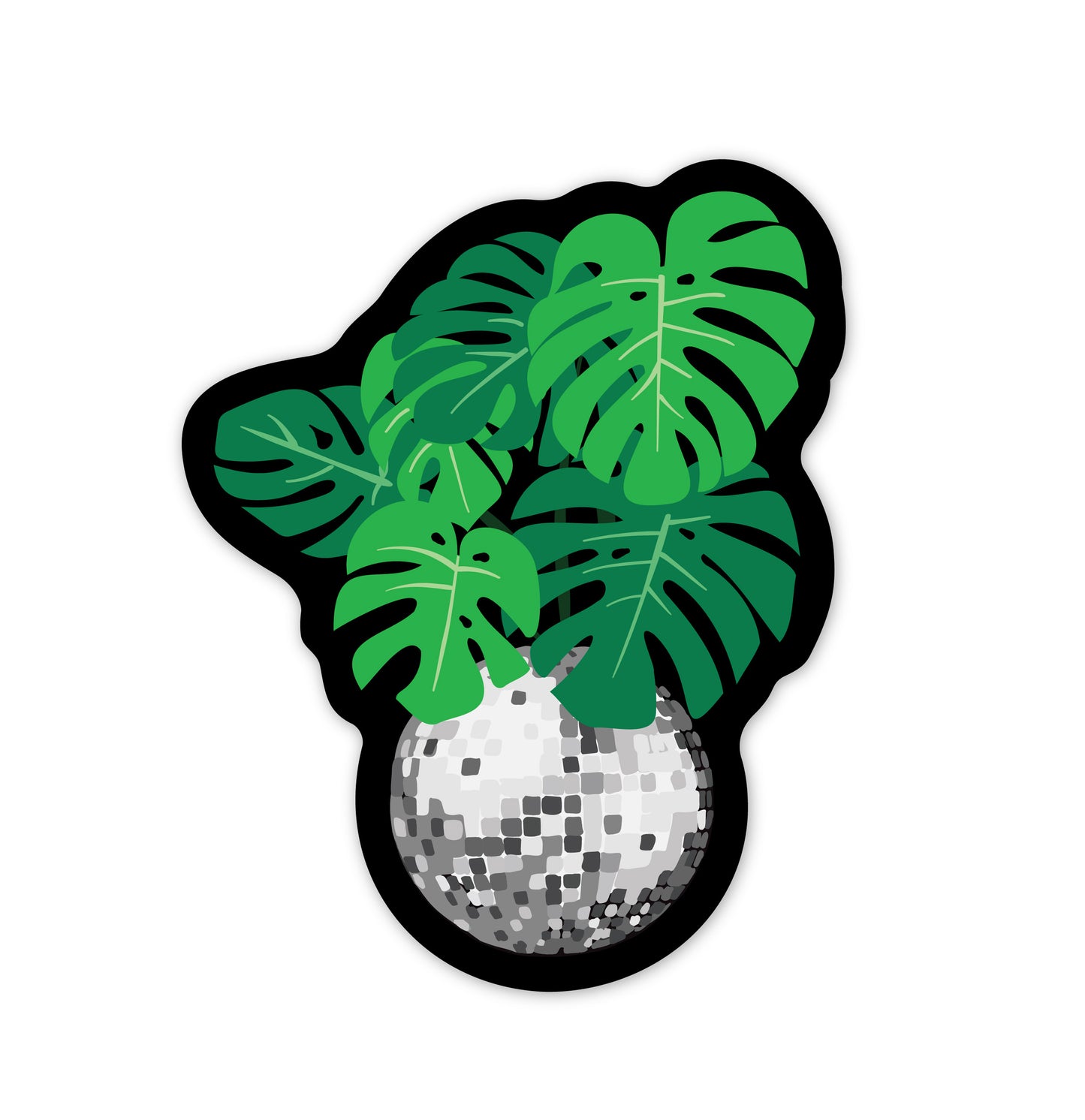 DISCO BALL & PLANTS