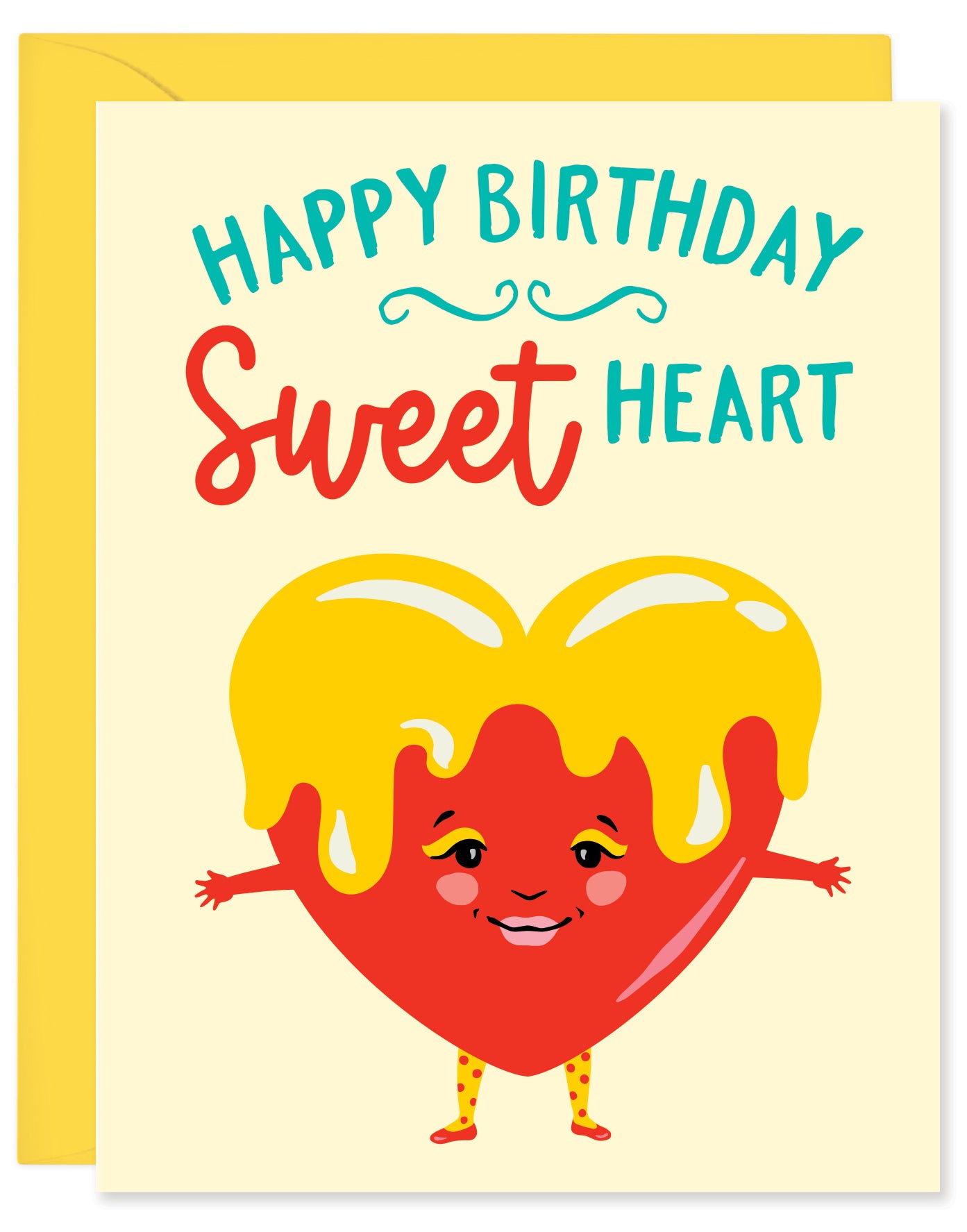 SWEET HEART BIRTHDAY CARD
