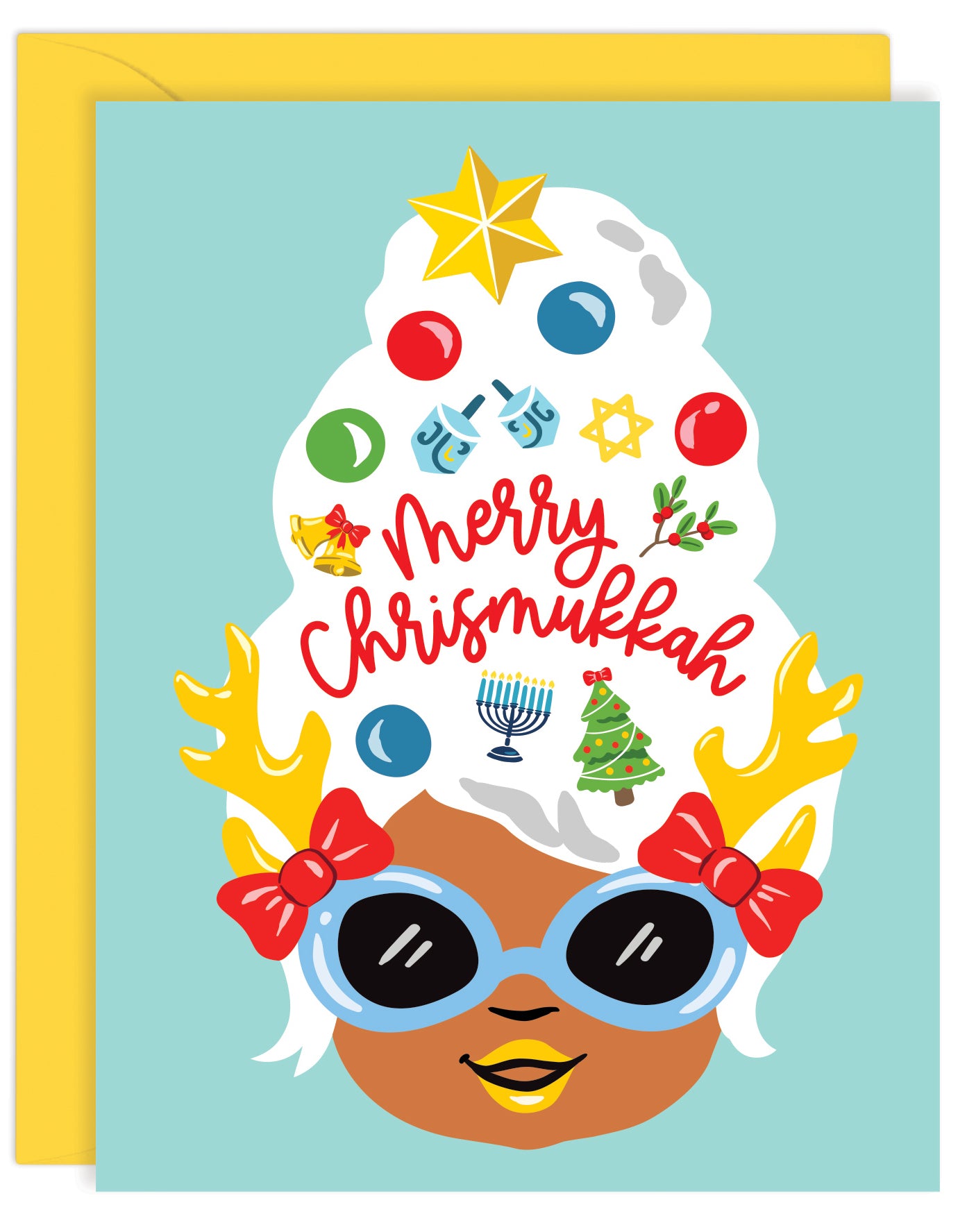 HAPPY CHRISMUKKAH CARD