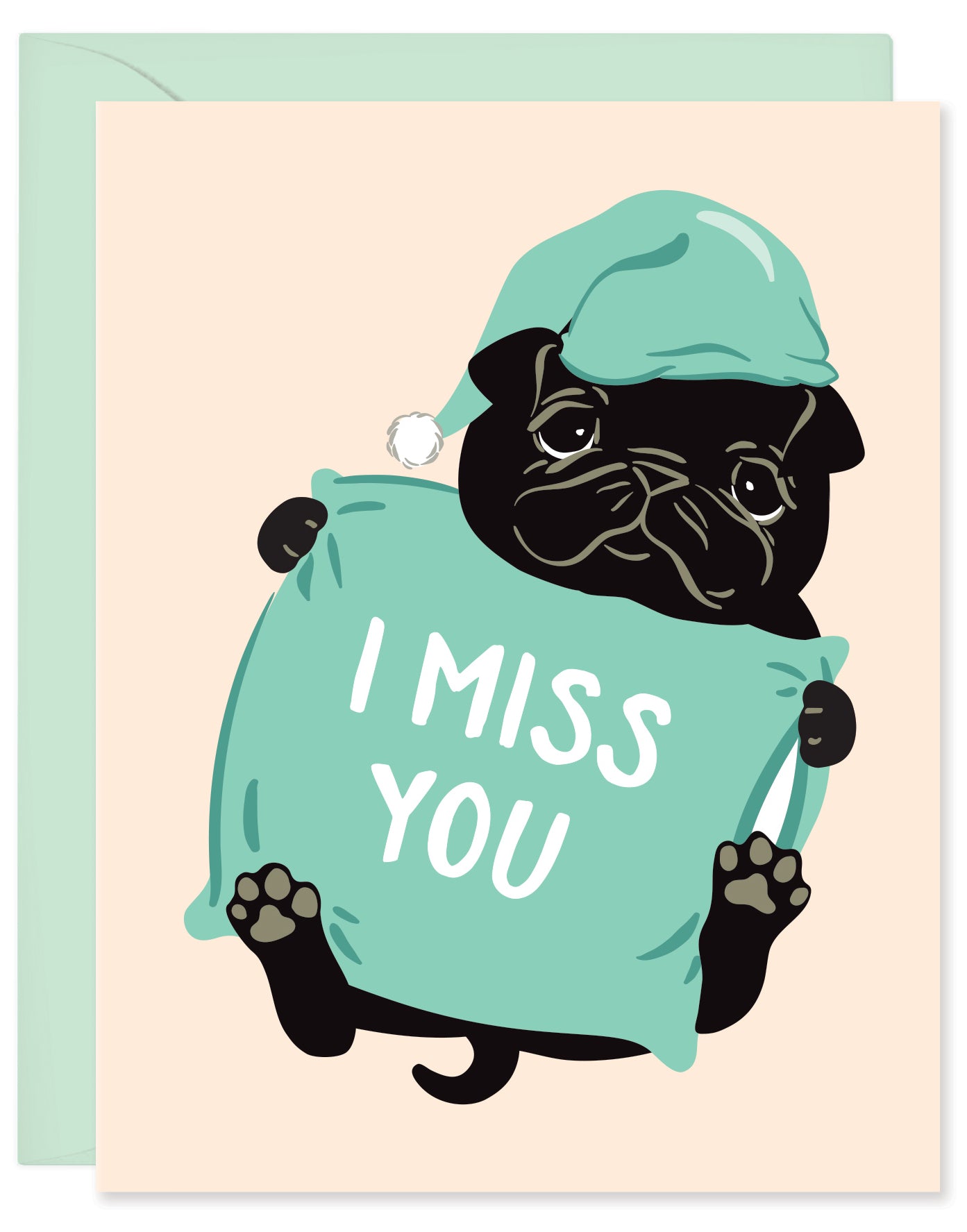 I MISS YOU CARD