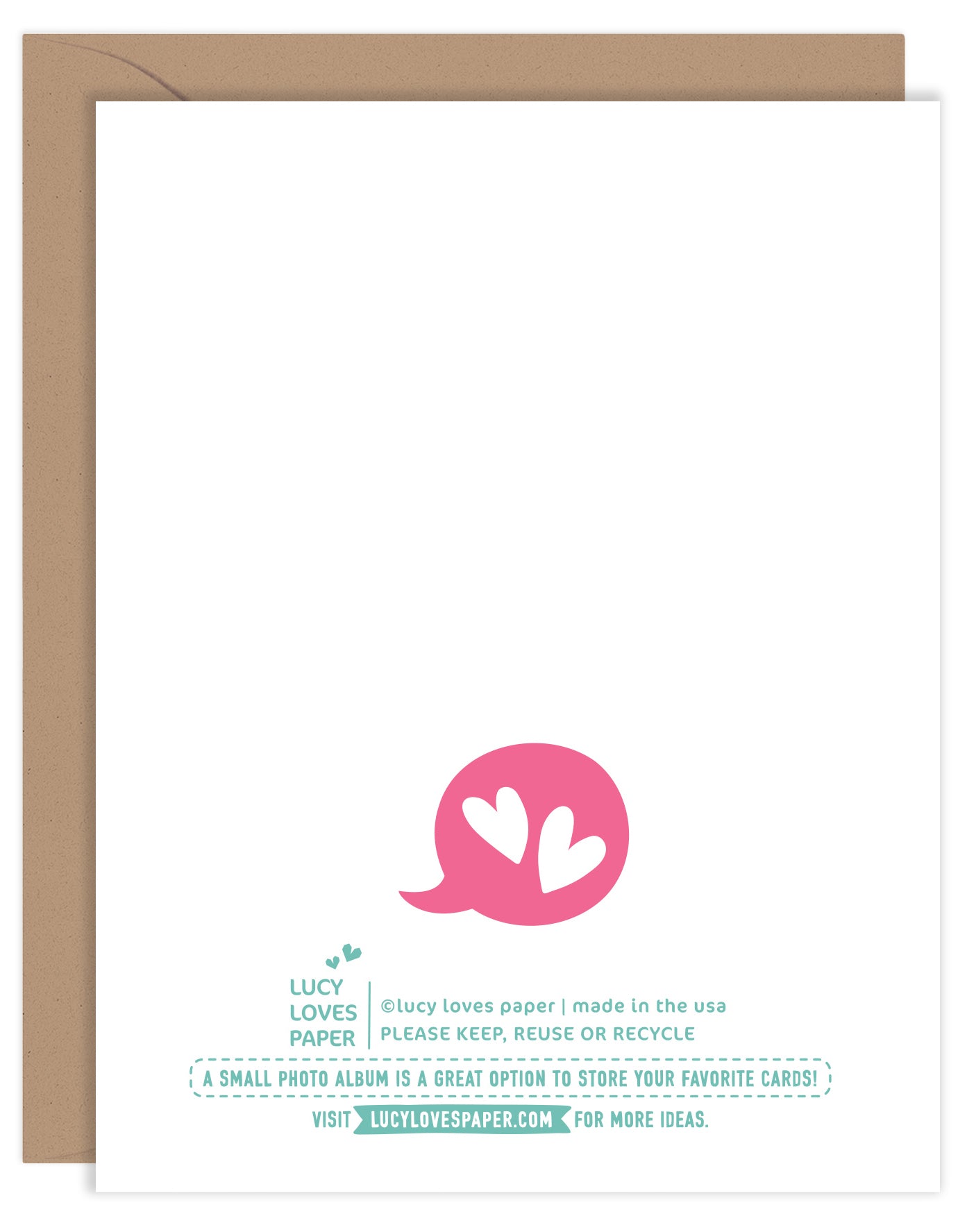 SMALL TALK AT PARTIES FOR YOU LOVE CARD