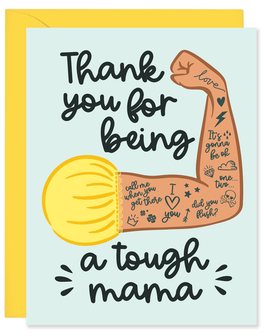 TOUGH MAMA MOTHER'S DAY CARD