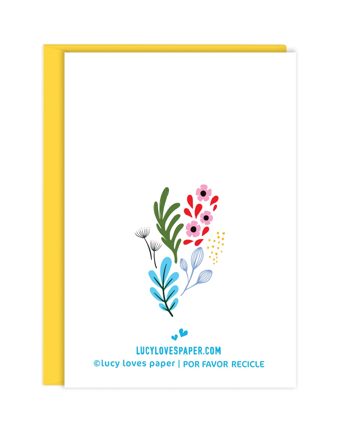 TE QUIERO MUCHO MINI ENCLOSURE CARD