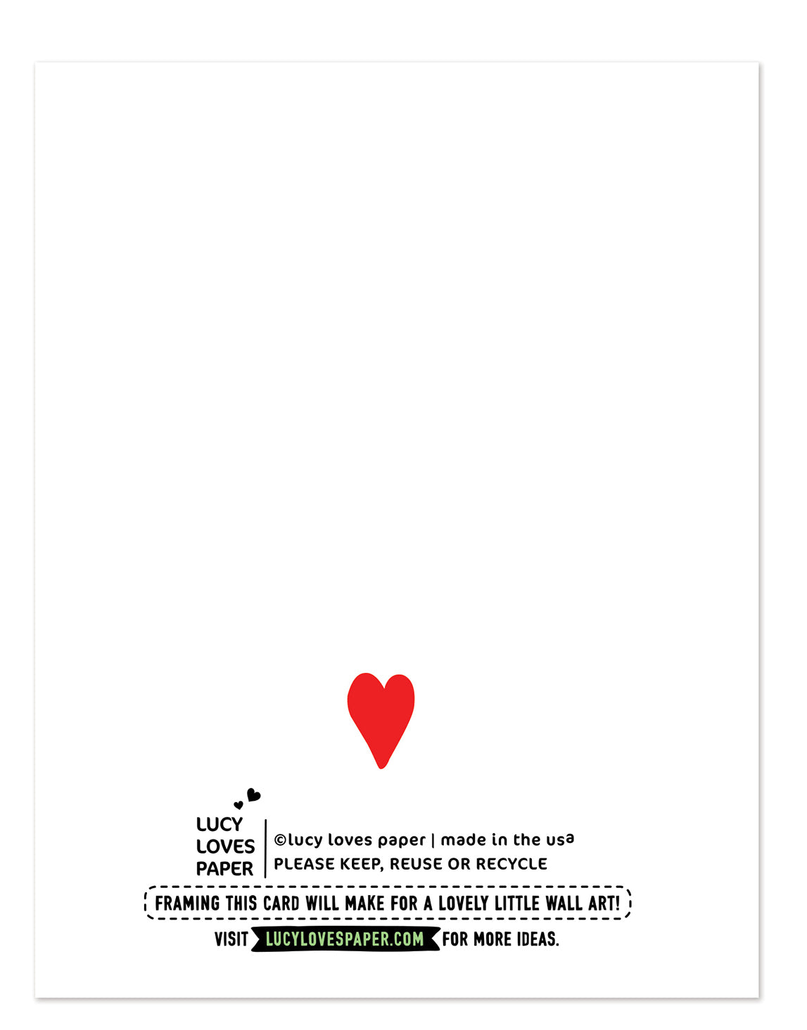 PEACE & LOVE FOR ALL HOLIDAY CARD