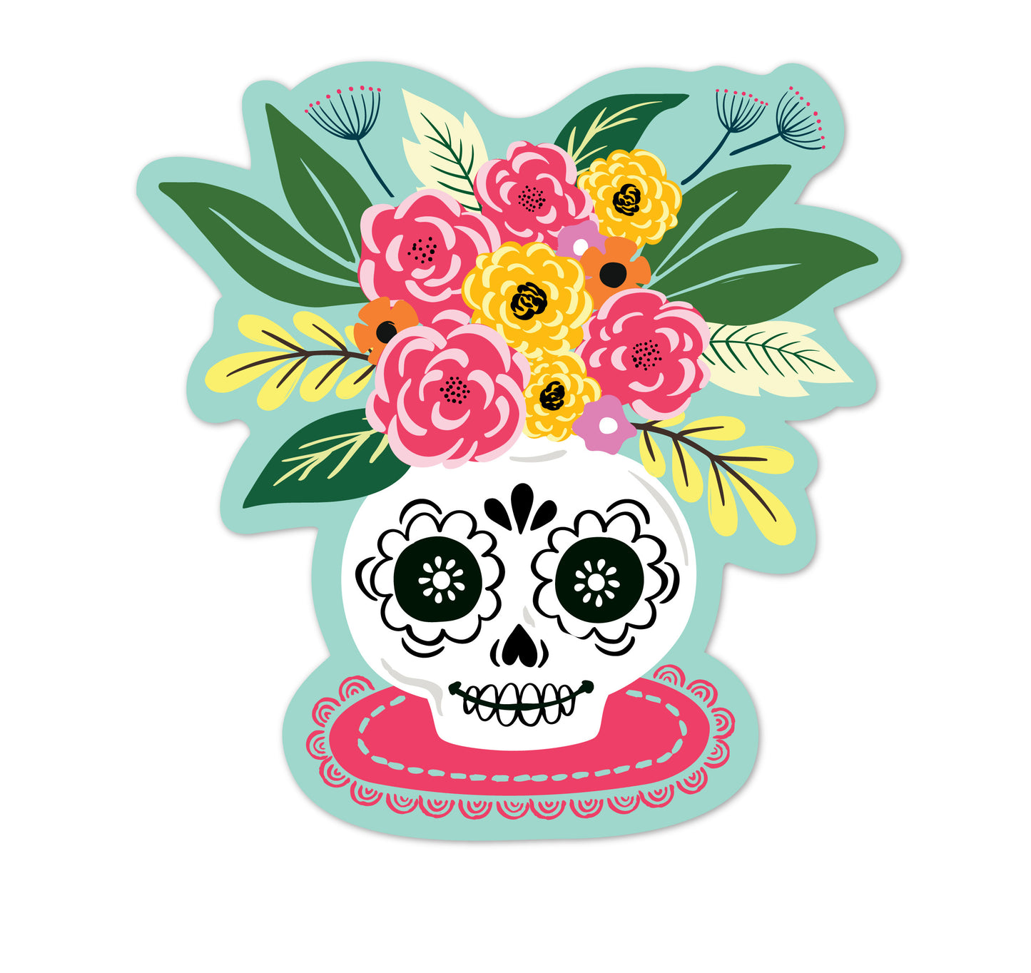 SUGAR SKULL STICKER