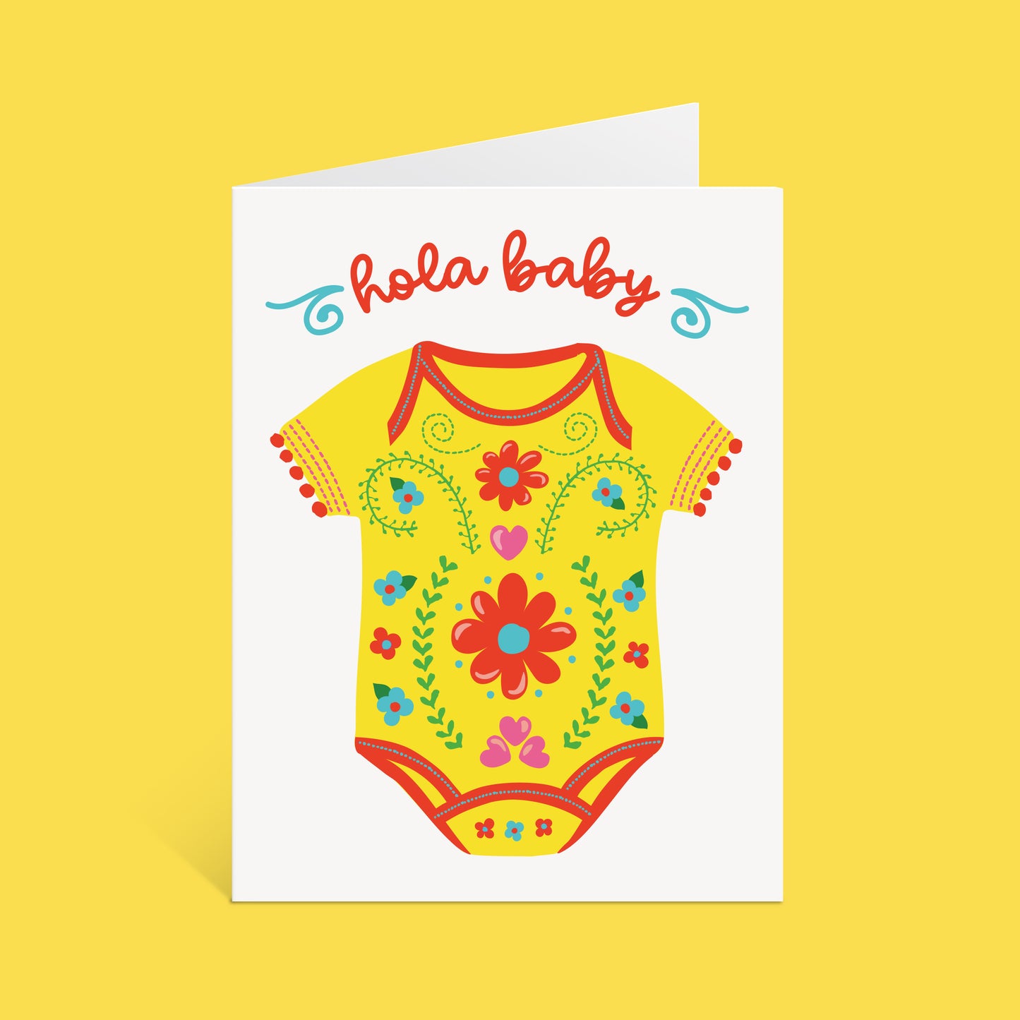 HOLA BABY CARD