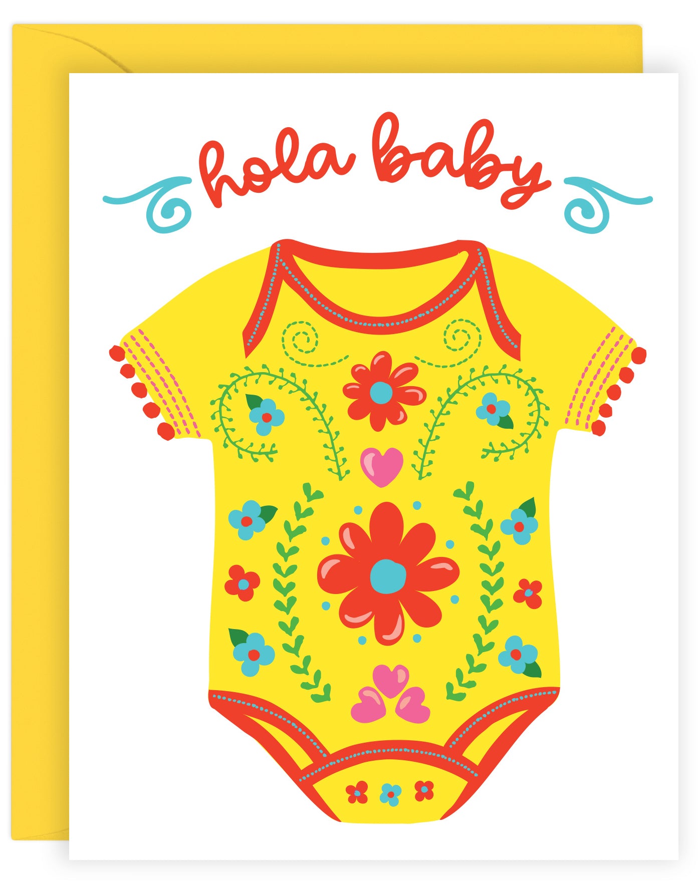 HOLA BABY CARD