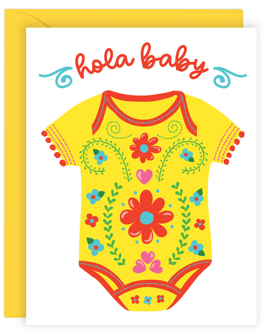 HOLA BABY CARD