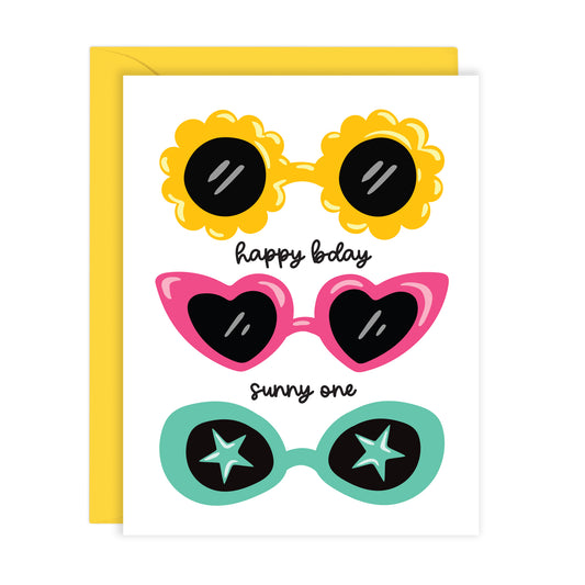 SUNNY ONE BIRTHDAY CARD