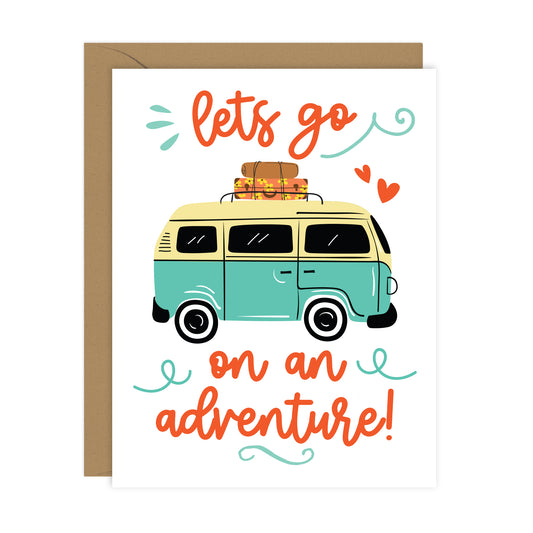 LET'S GO ON AN ADVENTURE CARD