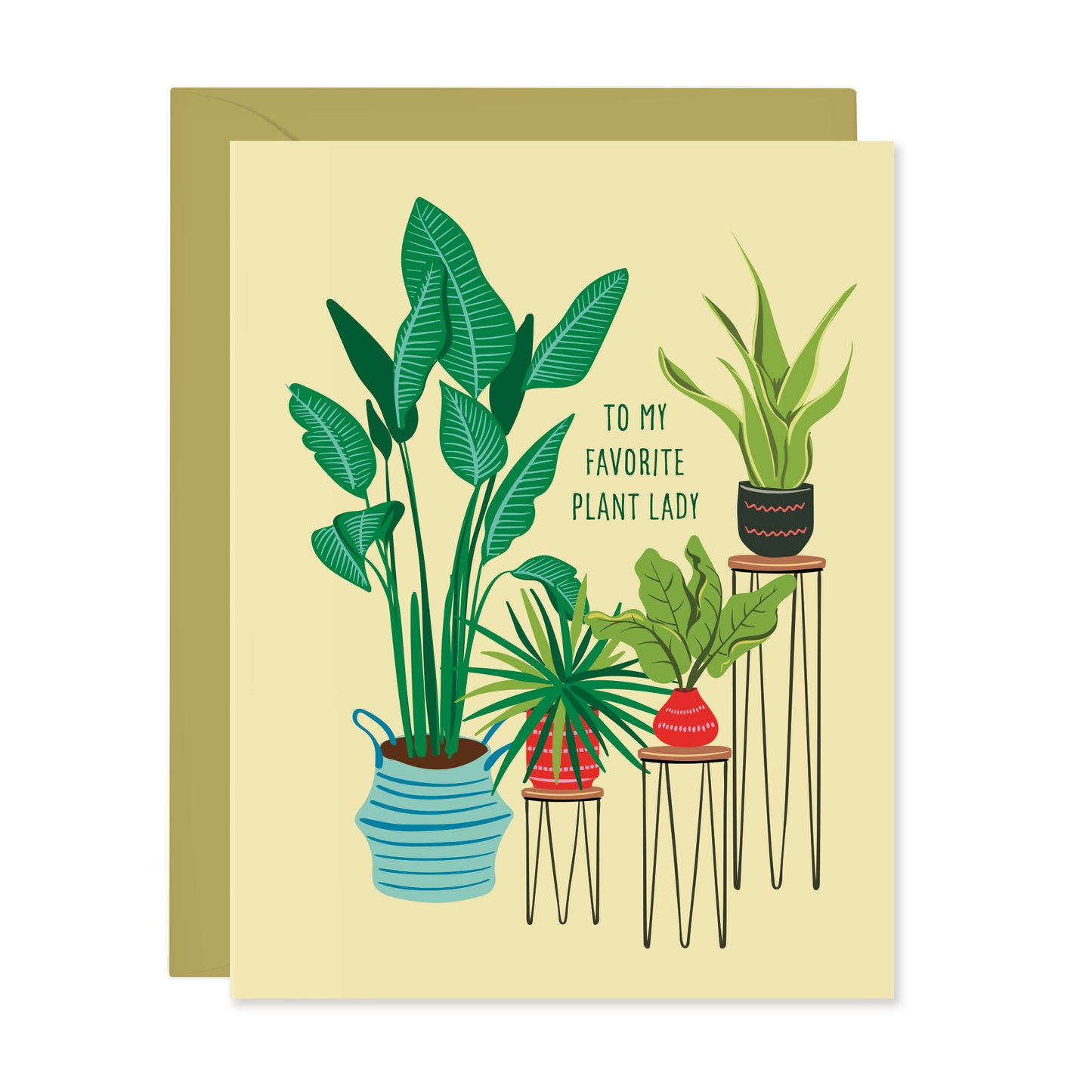 TO MY FAVORITE PLANT LADY CARD