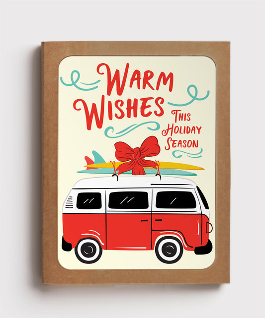 BOX SET | WARM WISHES BEACH HOLIDAY CARDS