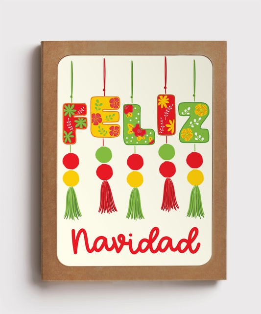 BOX SET | FELIZ NAVIDAD MEXICAN ORNAMENTS