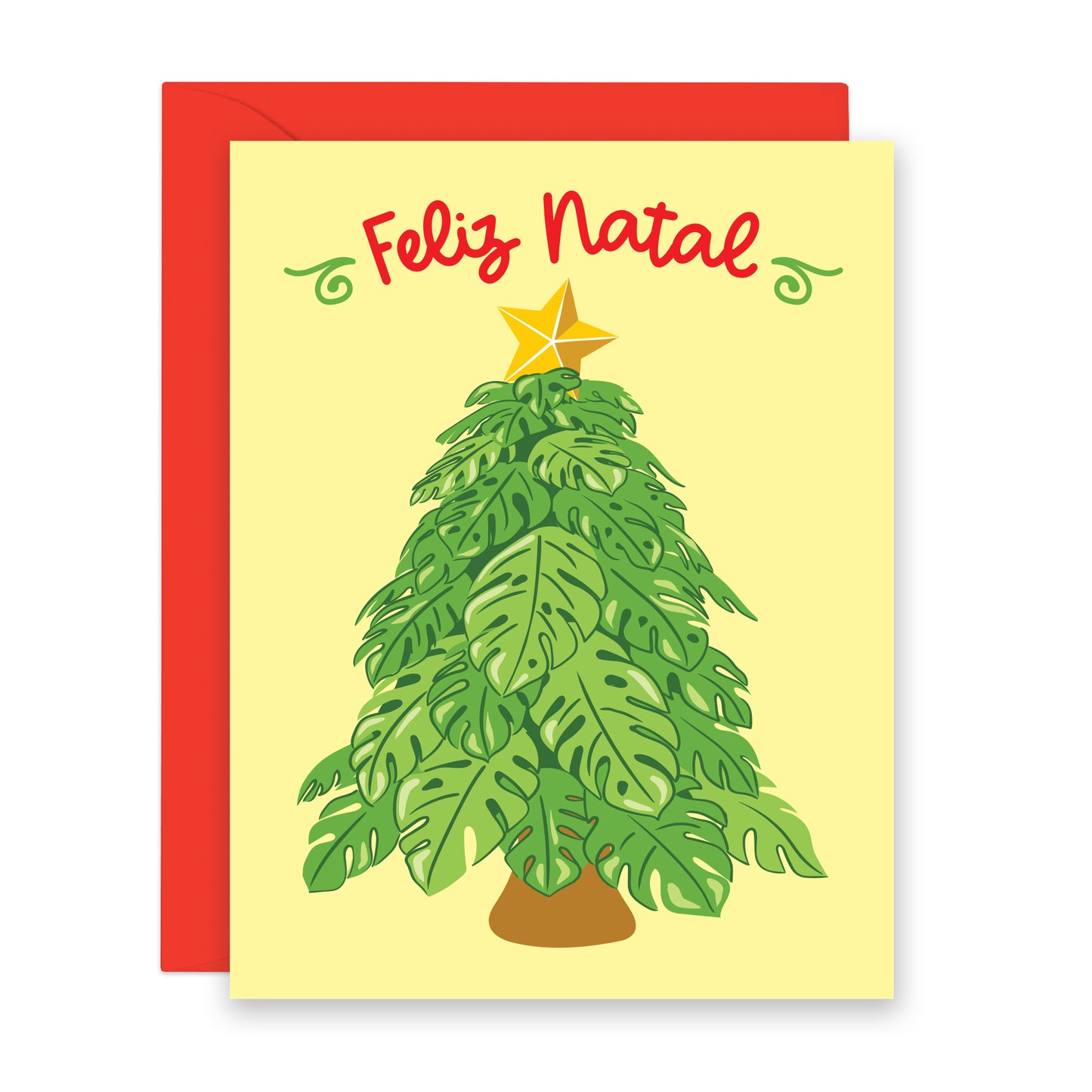 BOX SET | FELIZ NATAL MONSTERA CHRISTMAS TREE