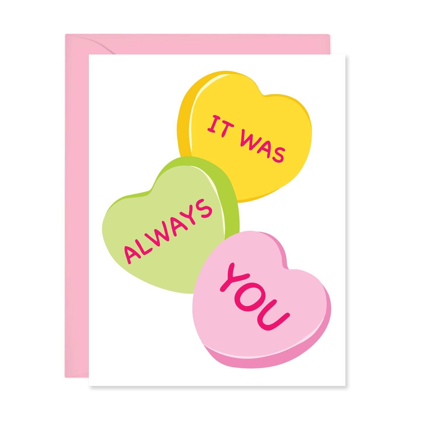 IT WAS ALWAYS YOU - LOVE CARD