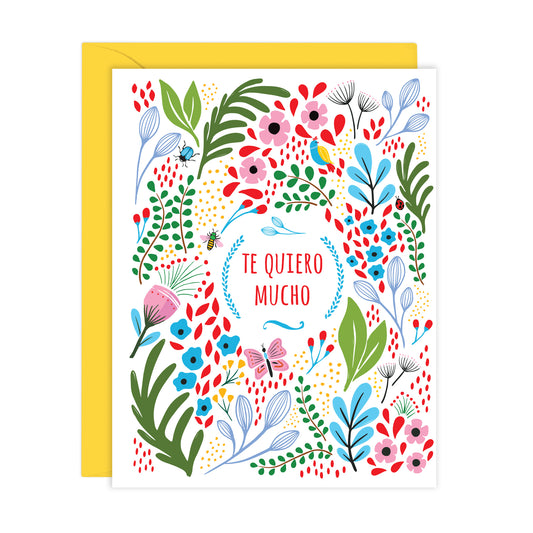 TE QUIERO MUCHO CARD