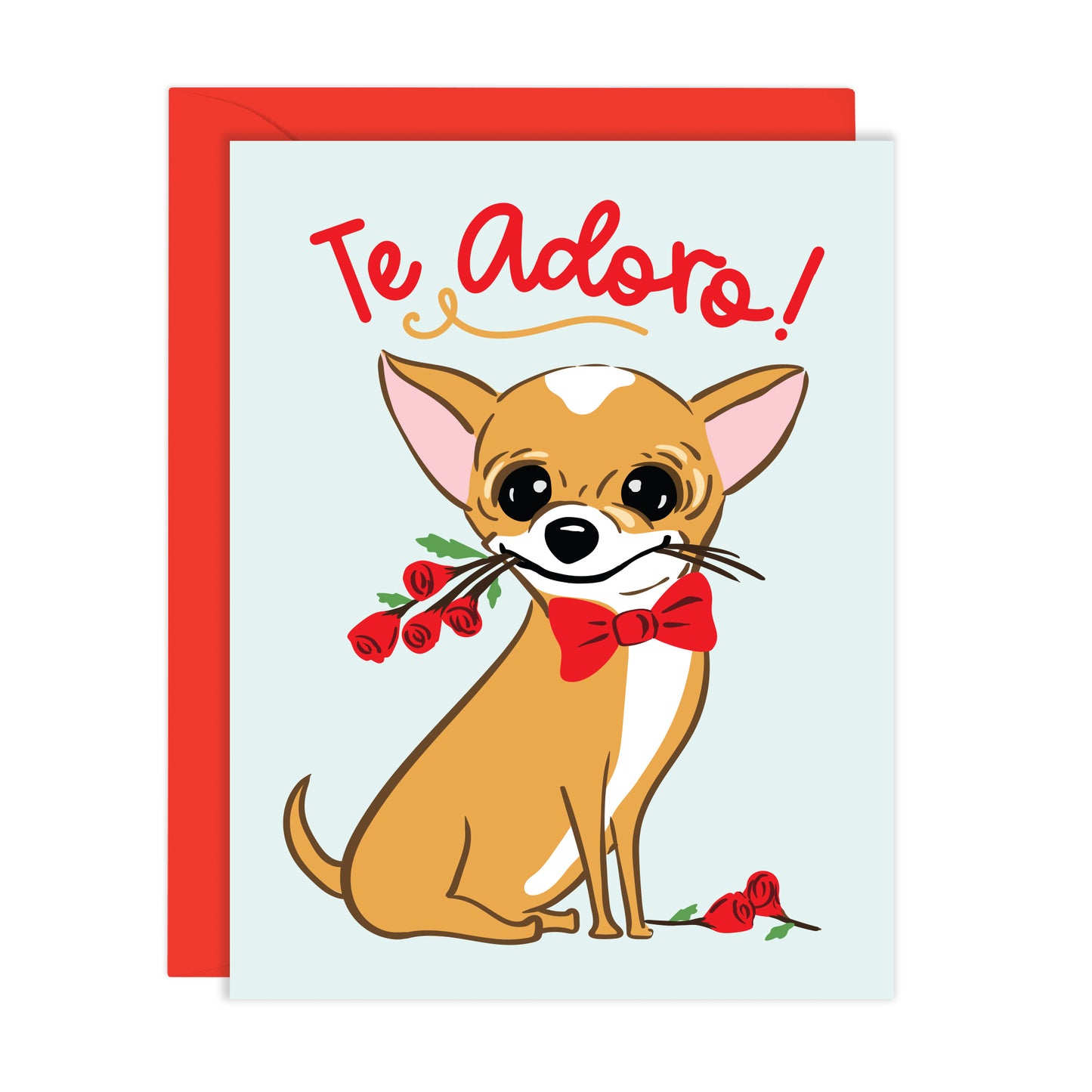 CHIHUAHUA TE ADORO - LOVE CARD