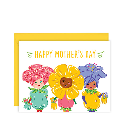 GARDEN GIRLS MOTHERS DAY CARD