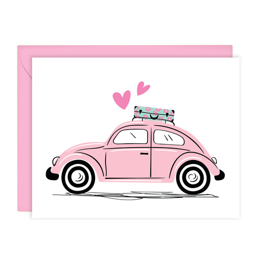 PINK LOVE TRIP CARD