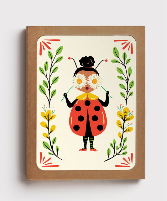 BOX SET | LADY BUG CARD