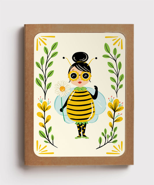 BOX SET | LADY BEE CARD