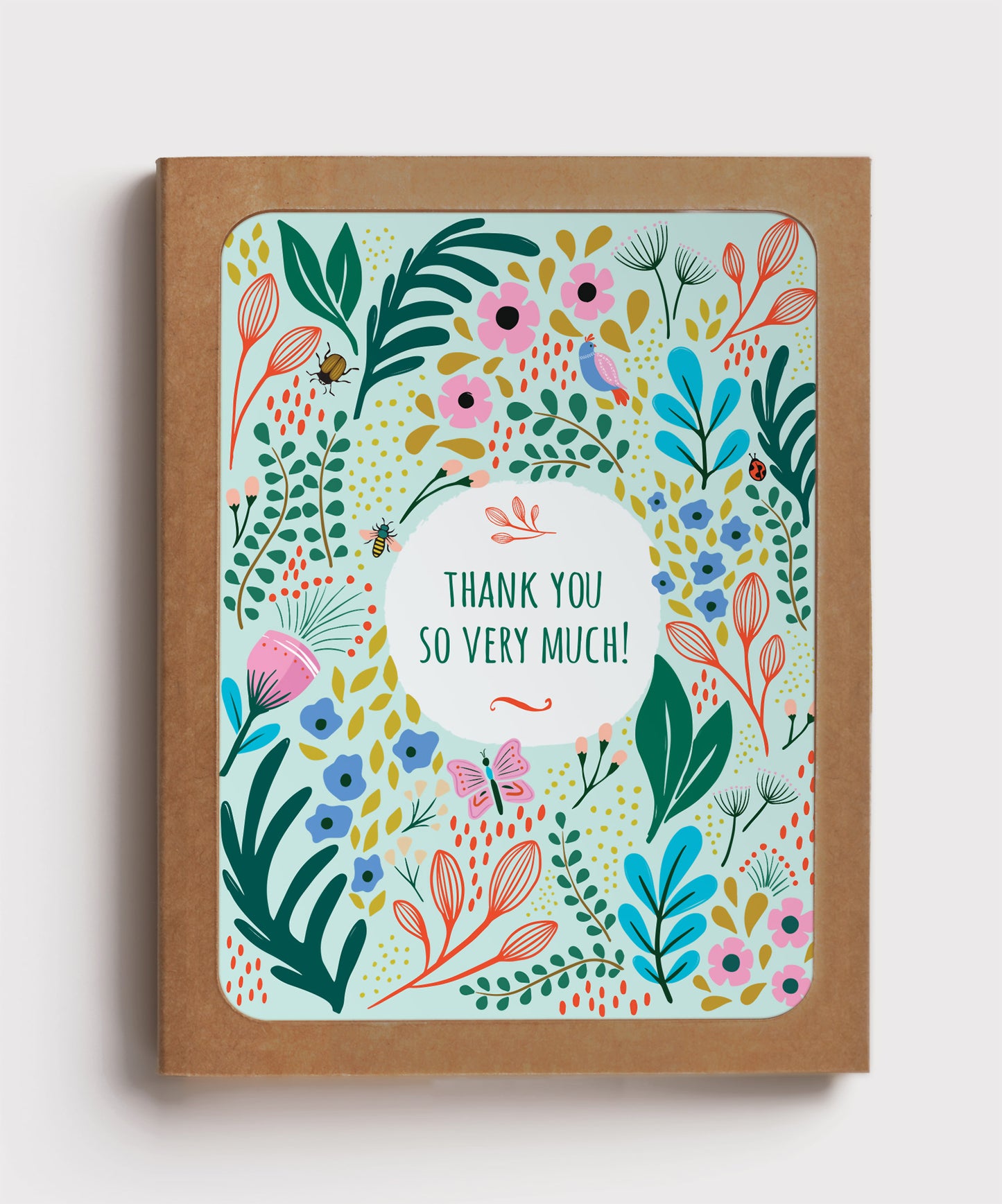 BOX SET | FLORAL THANK YOU CARD