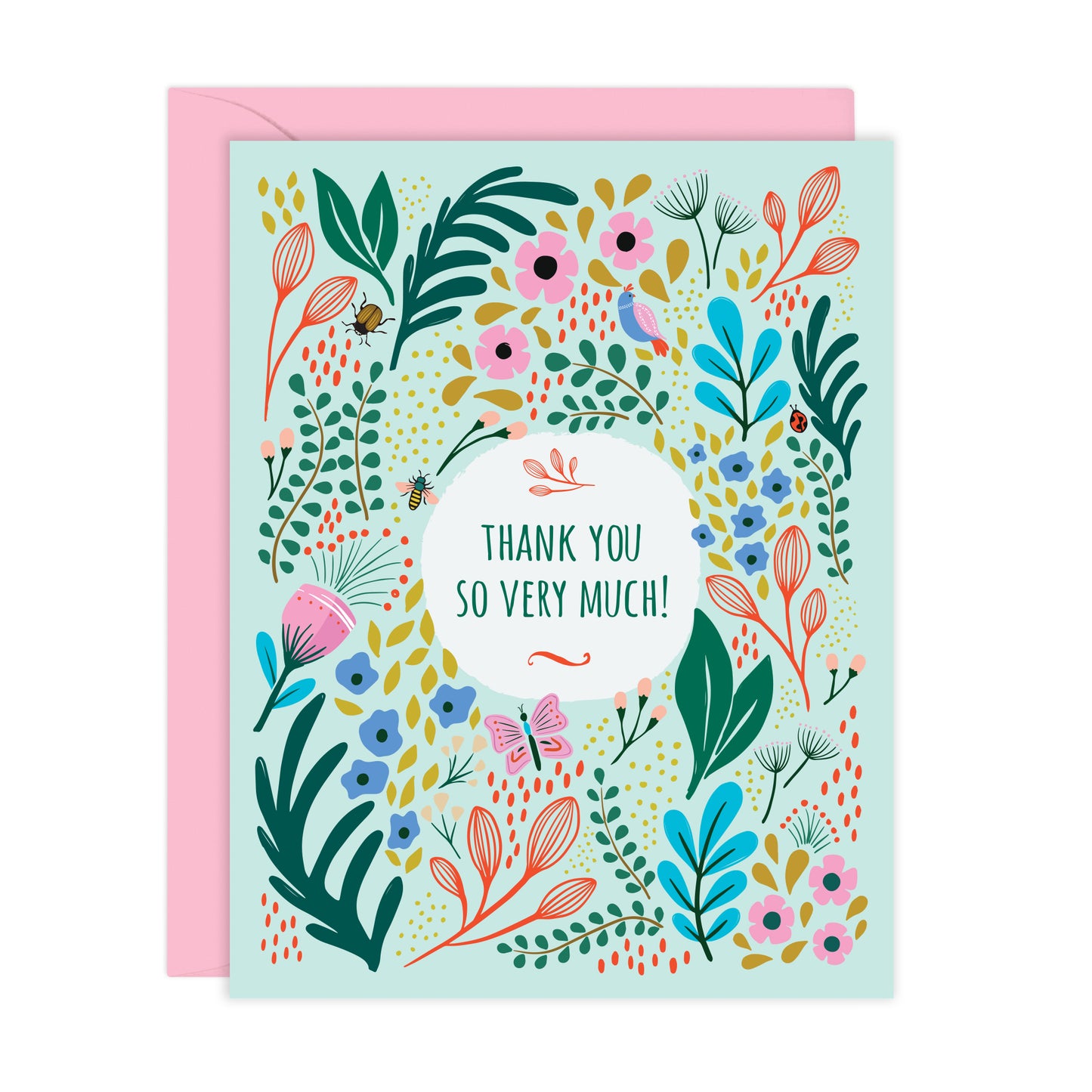 BOX SET | FLORAL THANK YOU CARD