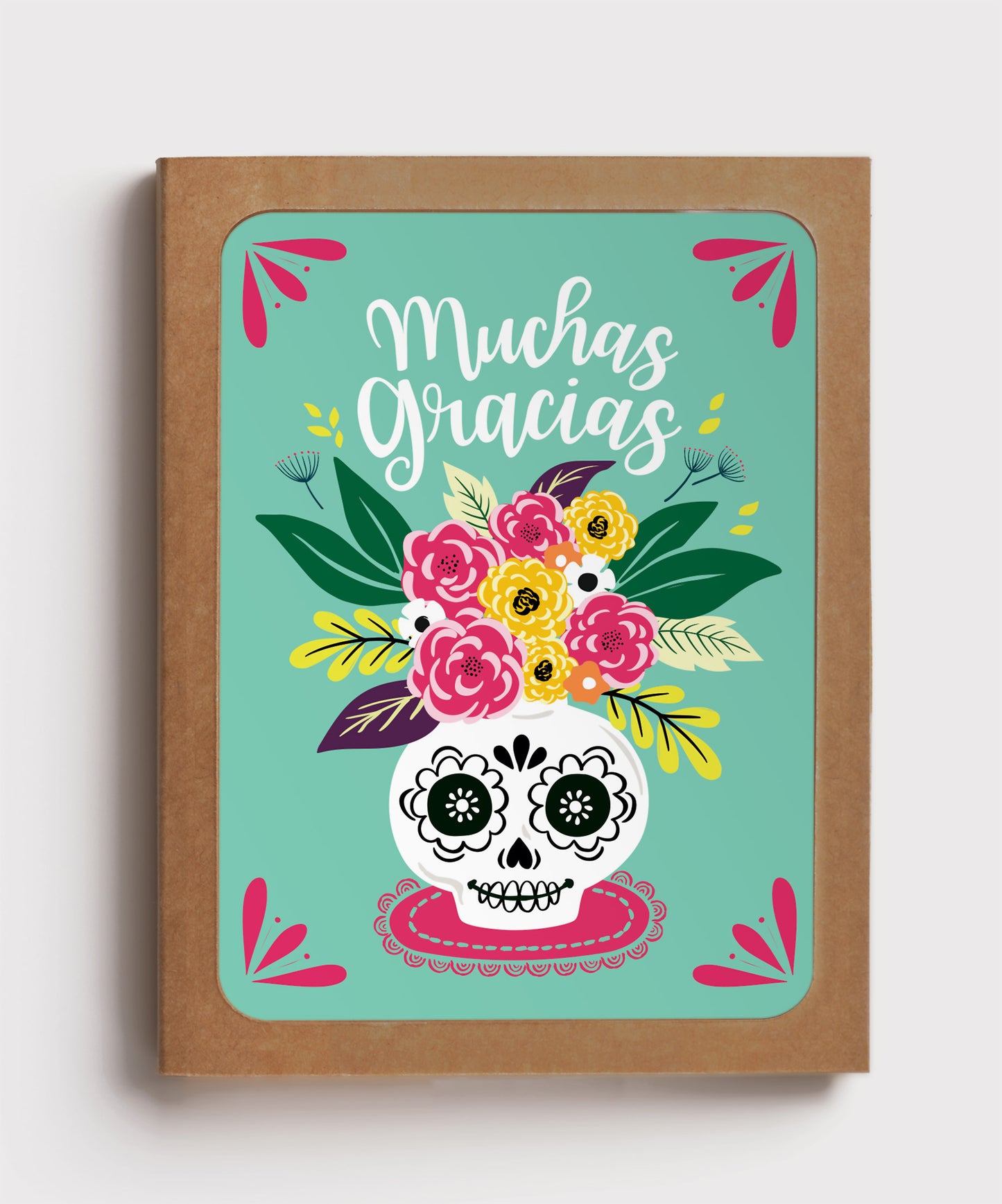 BOX SET | MUCHAS GRACIAS SUGAR SKULL CARD