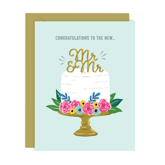 NEW MR & MR WEDDING CARD