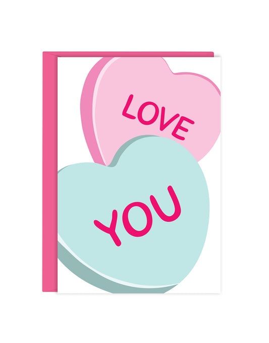 LOVE YOU CANDY ENCLOSURE CARDS