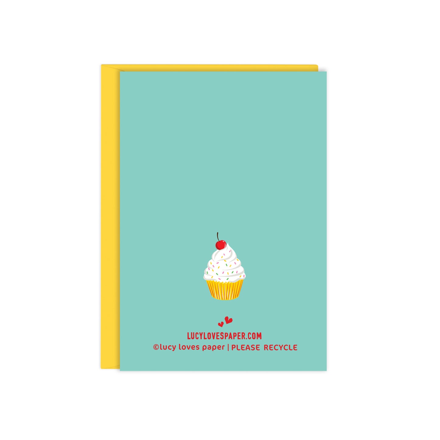 CUPCAKE SWEETIE ENCLOSURE CARD