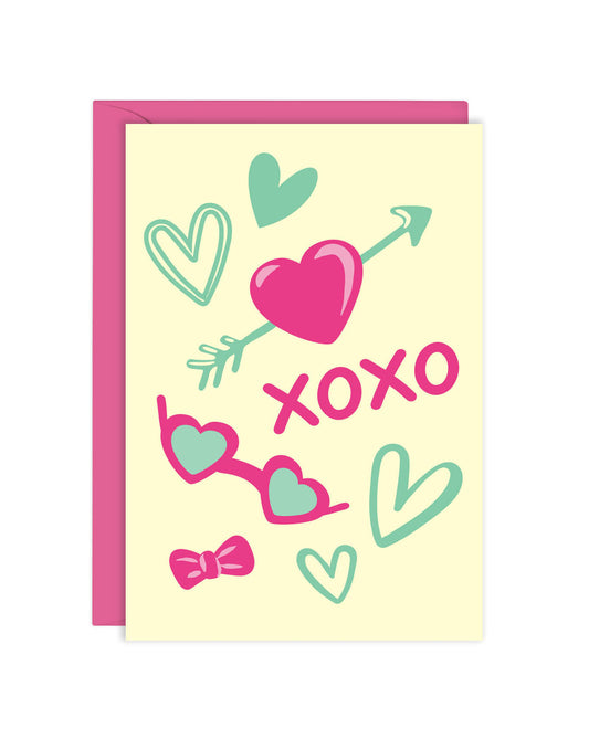 XOXO ENCLOSURE CARD