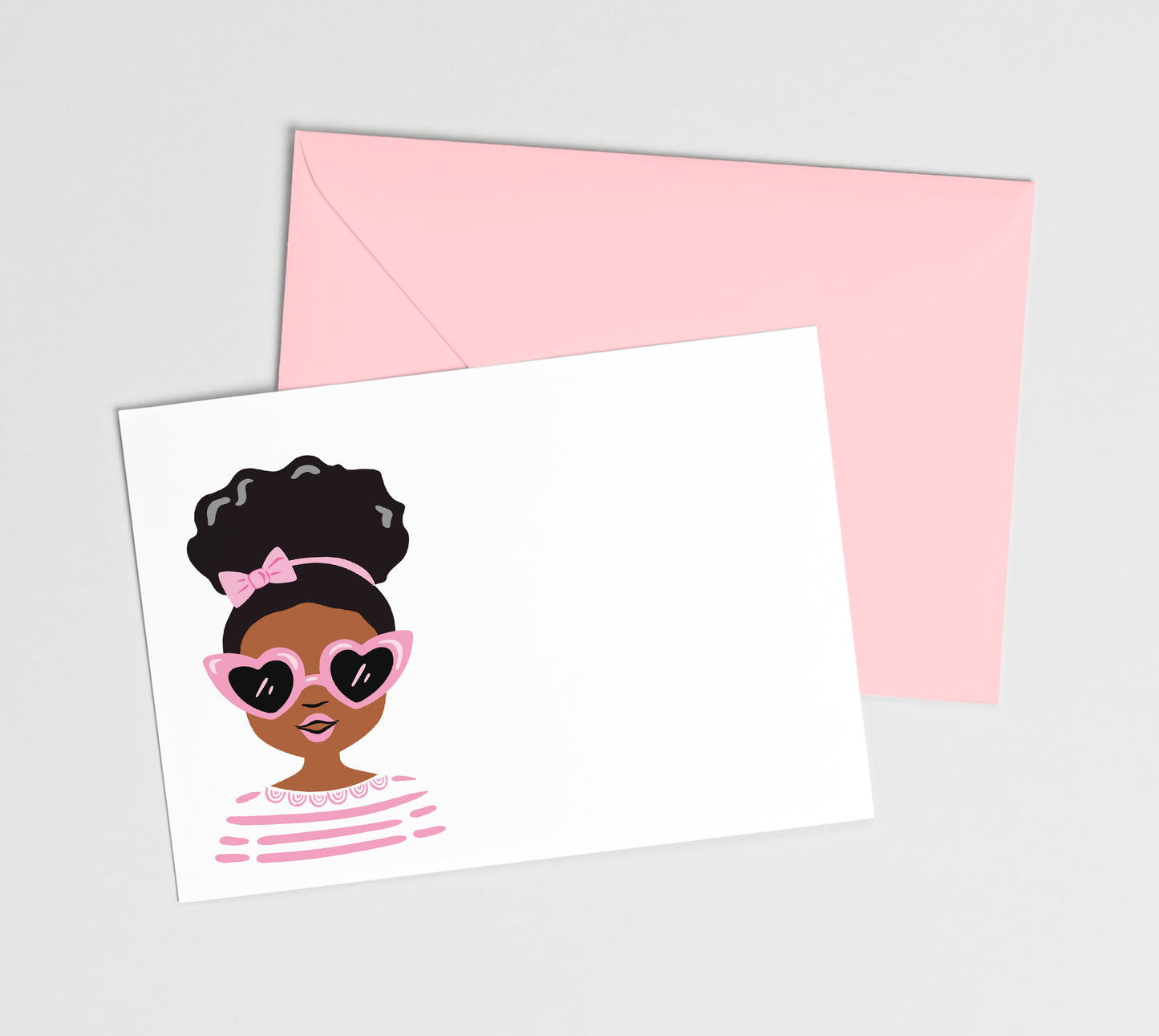 MINI NOTECARD | Girl Look: Alexis