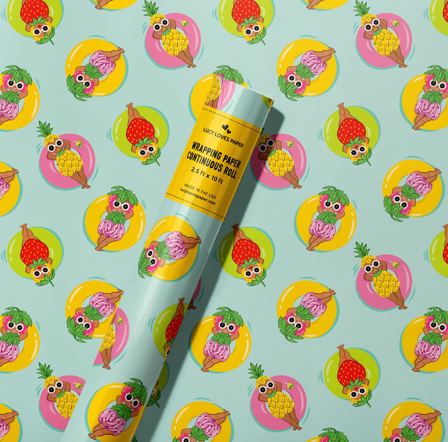 FRUIT POOL WRAPPING PAPER ROLL