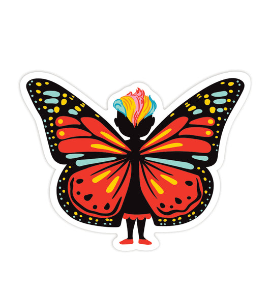 PROUD BUTTERFLY STICKER