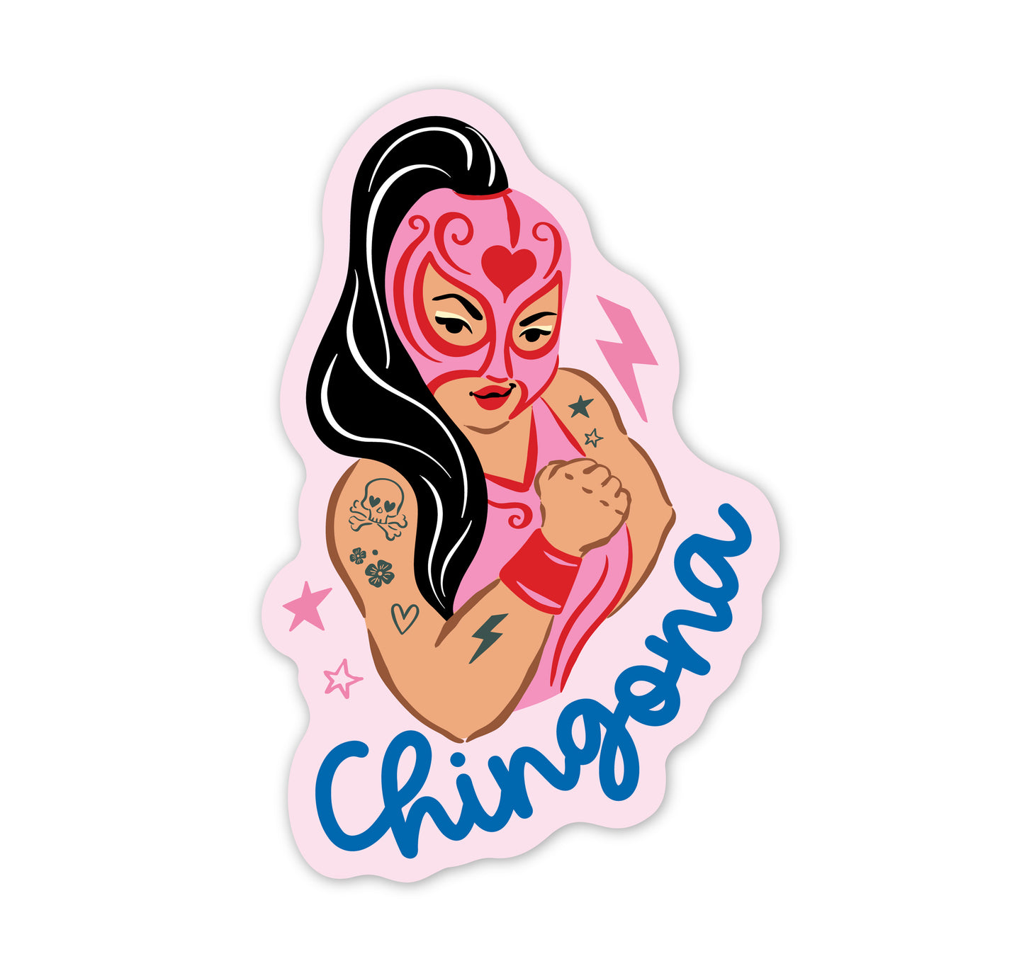 CHINGONA STICKER