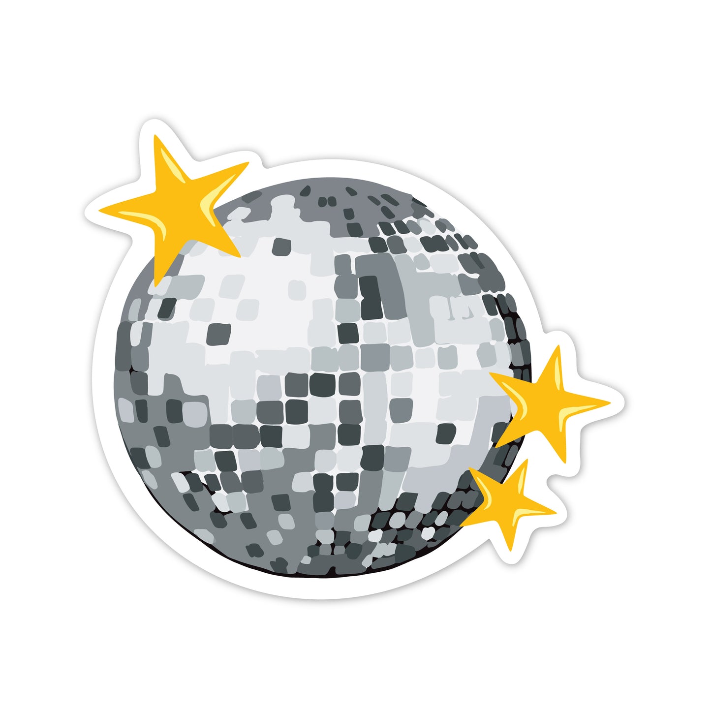 DISCO BALL STICKER