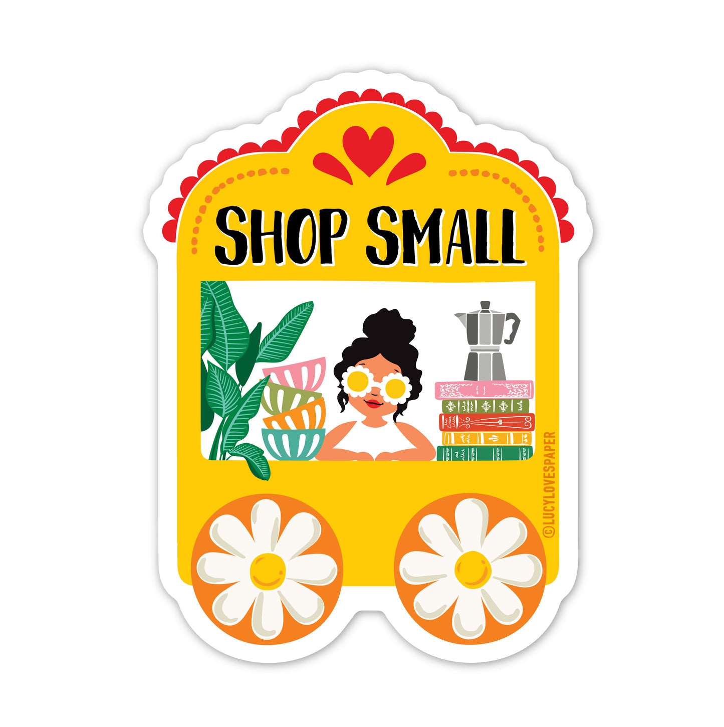 LLP SHOP SMALL STICKER