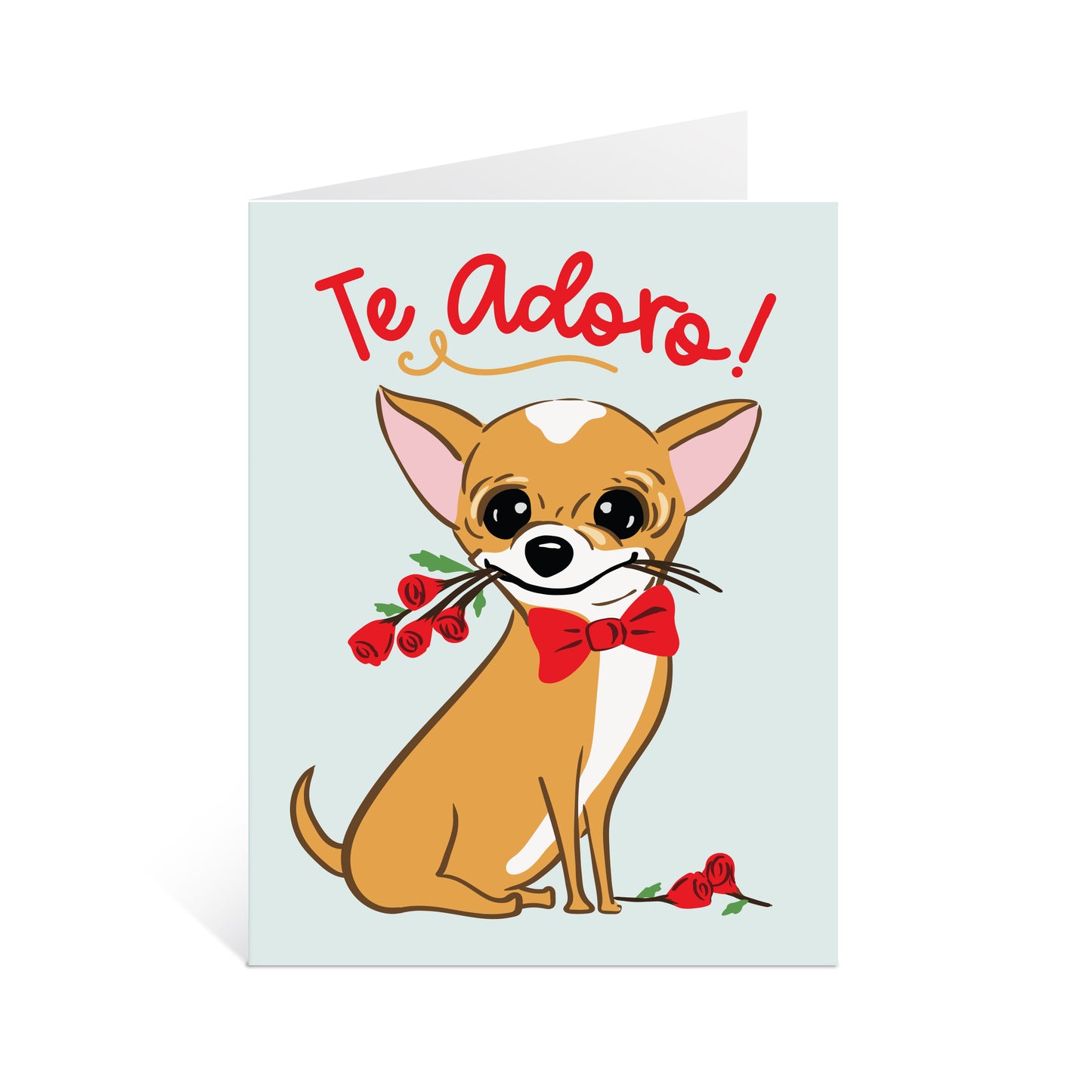 CHIHUAHUA TE ADORO - LOVE CARD