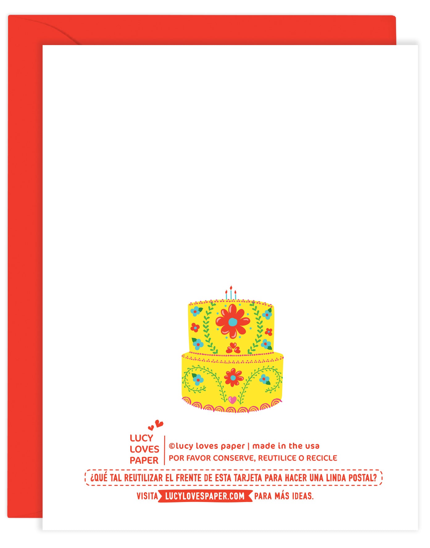 MEXICAN CAKE CARD