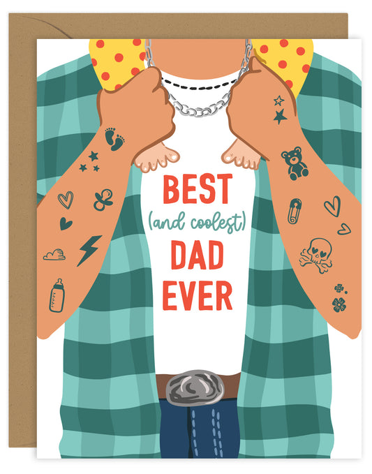 BEST & COOLEST FATHER'S DAY CARD