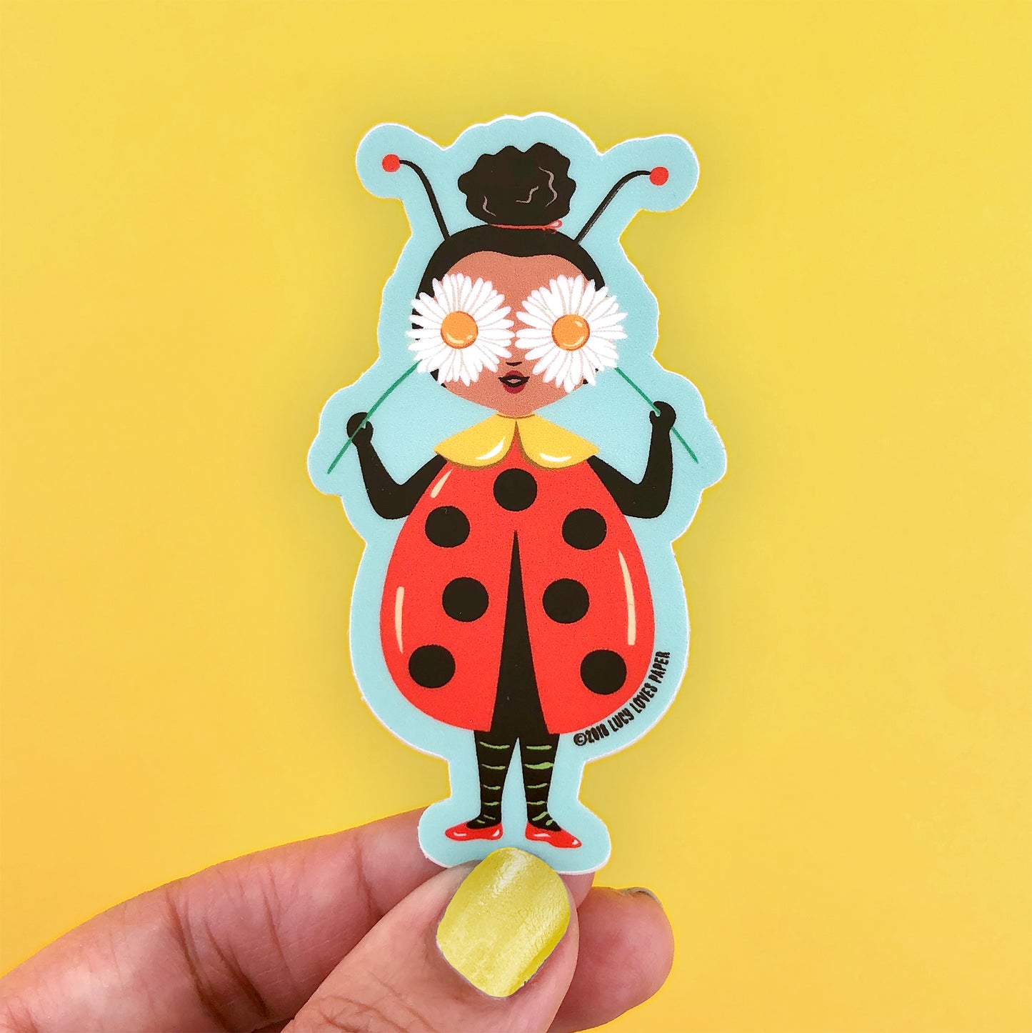 LADY BUG STICKER